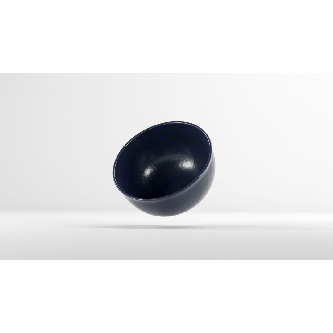 Traditional Asian Style Bowl 3D Model – Low Poly Kitchenware, Blender, FBX - View 32
