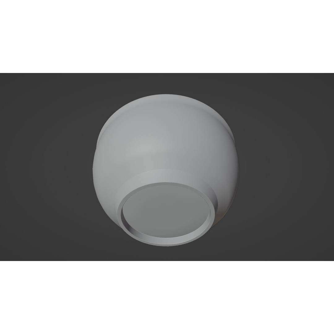 Traditional Asian Style Bowl 3D Model – Low Poly Kitchenware, Blender, FBX - View 38