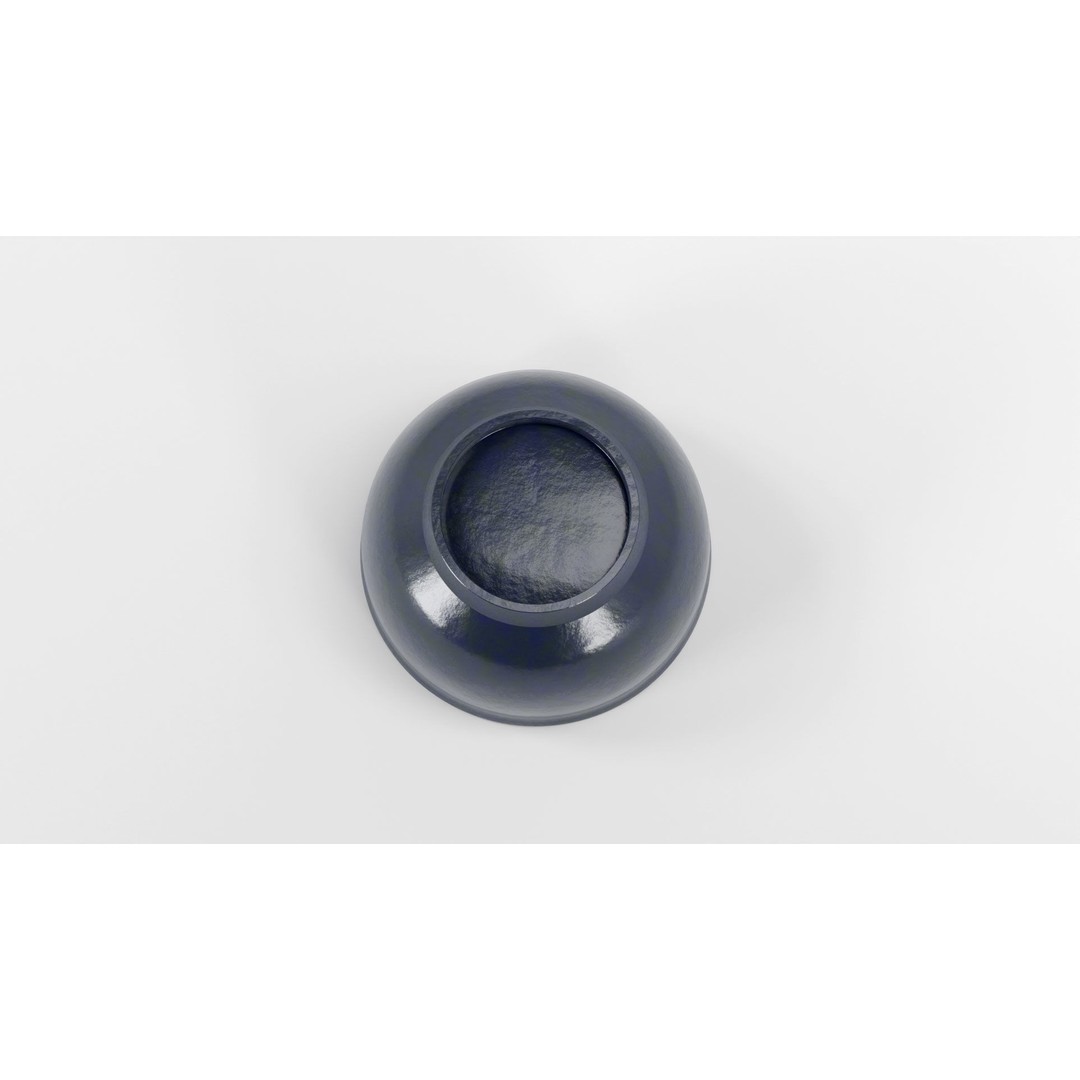 Traditional Asian Style Bowl 3D Model – Low Poly Kitchenware, Blender, FBX - View 6