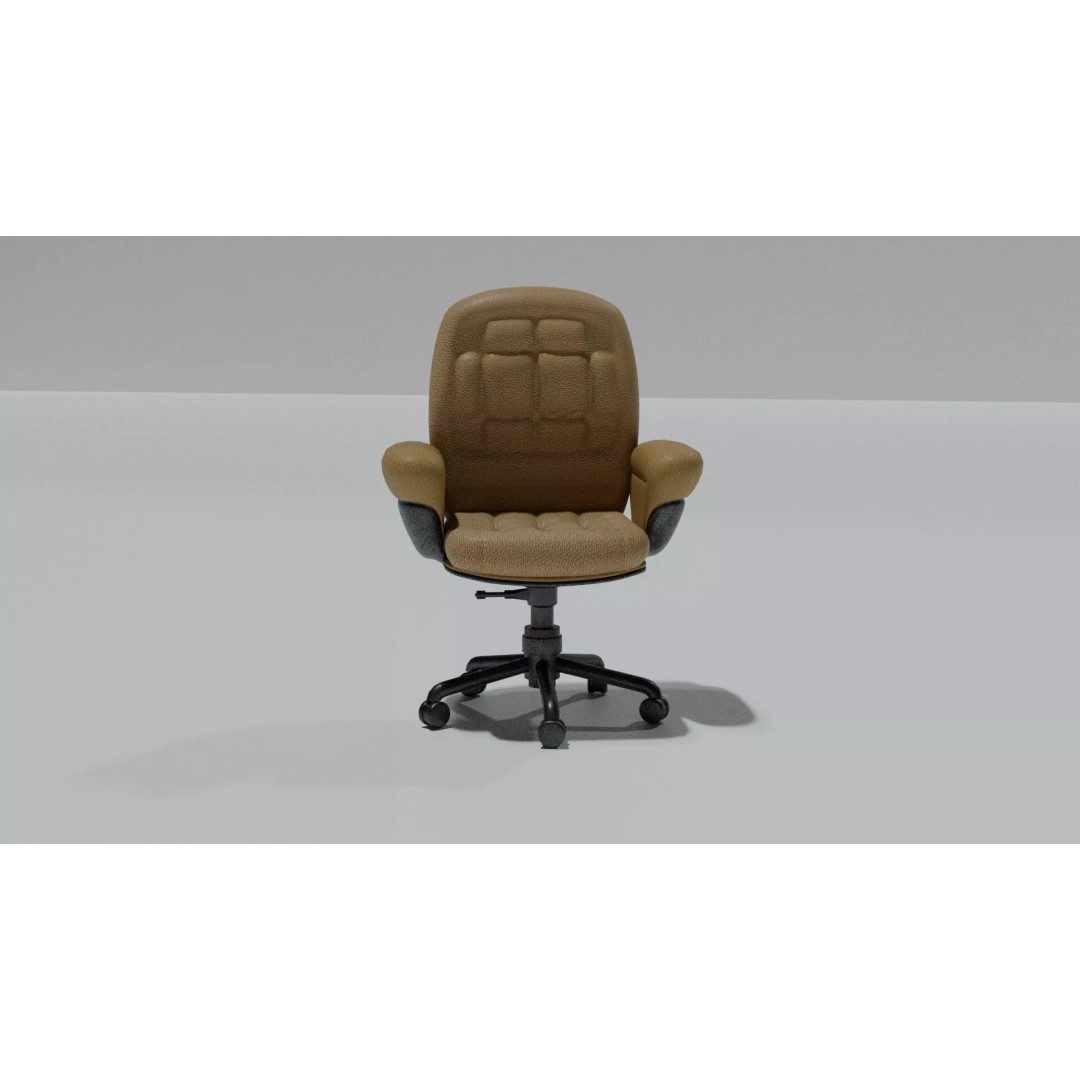 Cyberpunk Office Chair 3D Model – Realistic Furniture Asset, PBR Textures - View 19