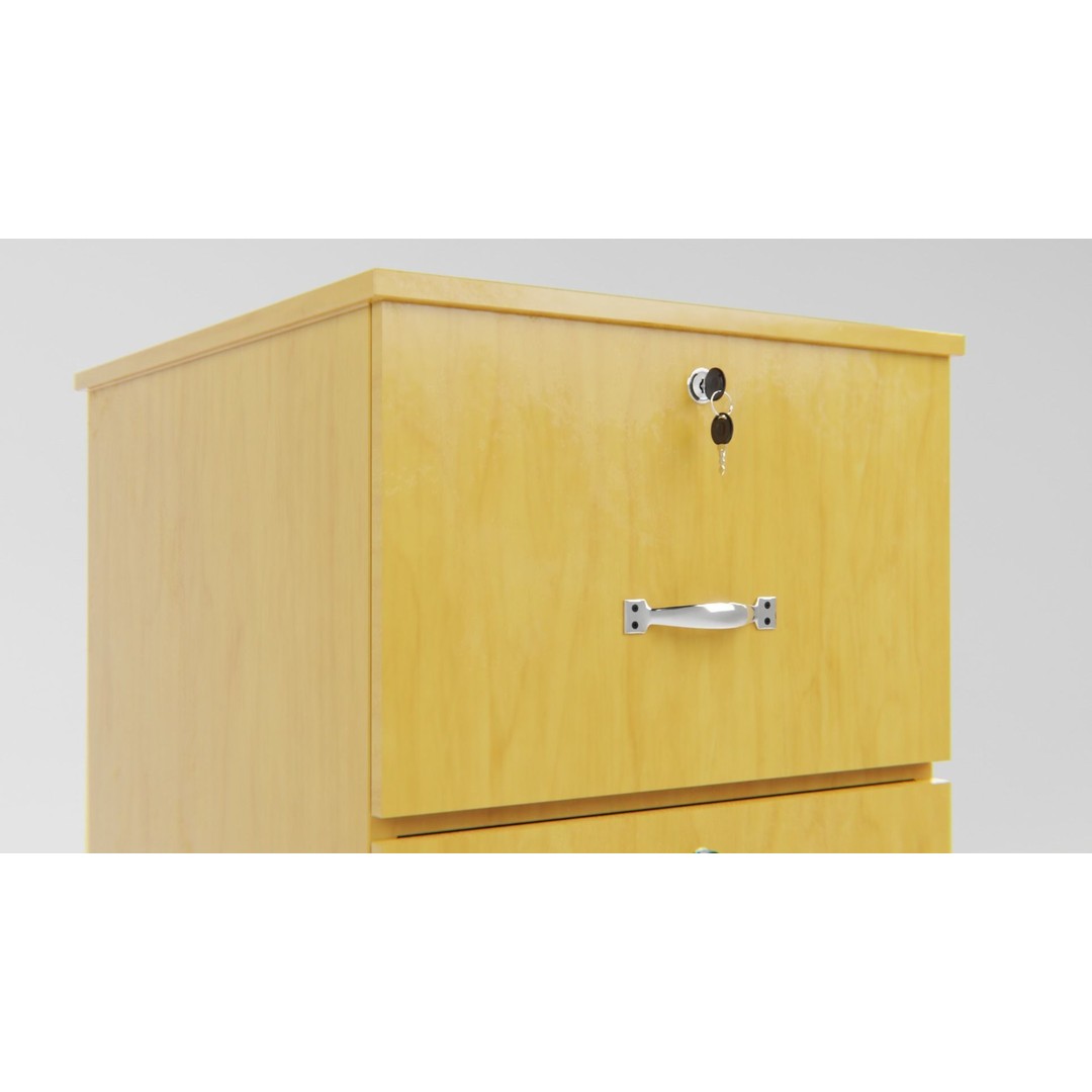 Drawer Storage Cabinet 3D Model – Detailed Rigged Asset, FBX, OBJ - View 16