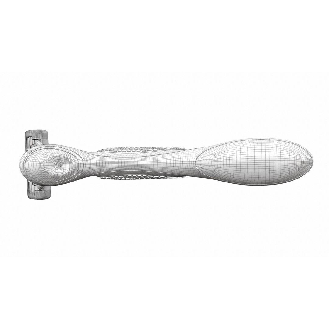 Man Razor 3D Model – PBR Household Tool, FBX, OBJ, Blender - View 16