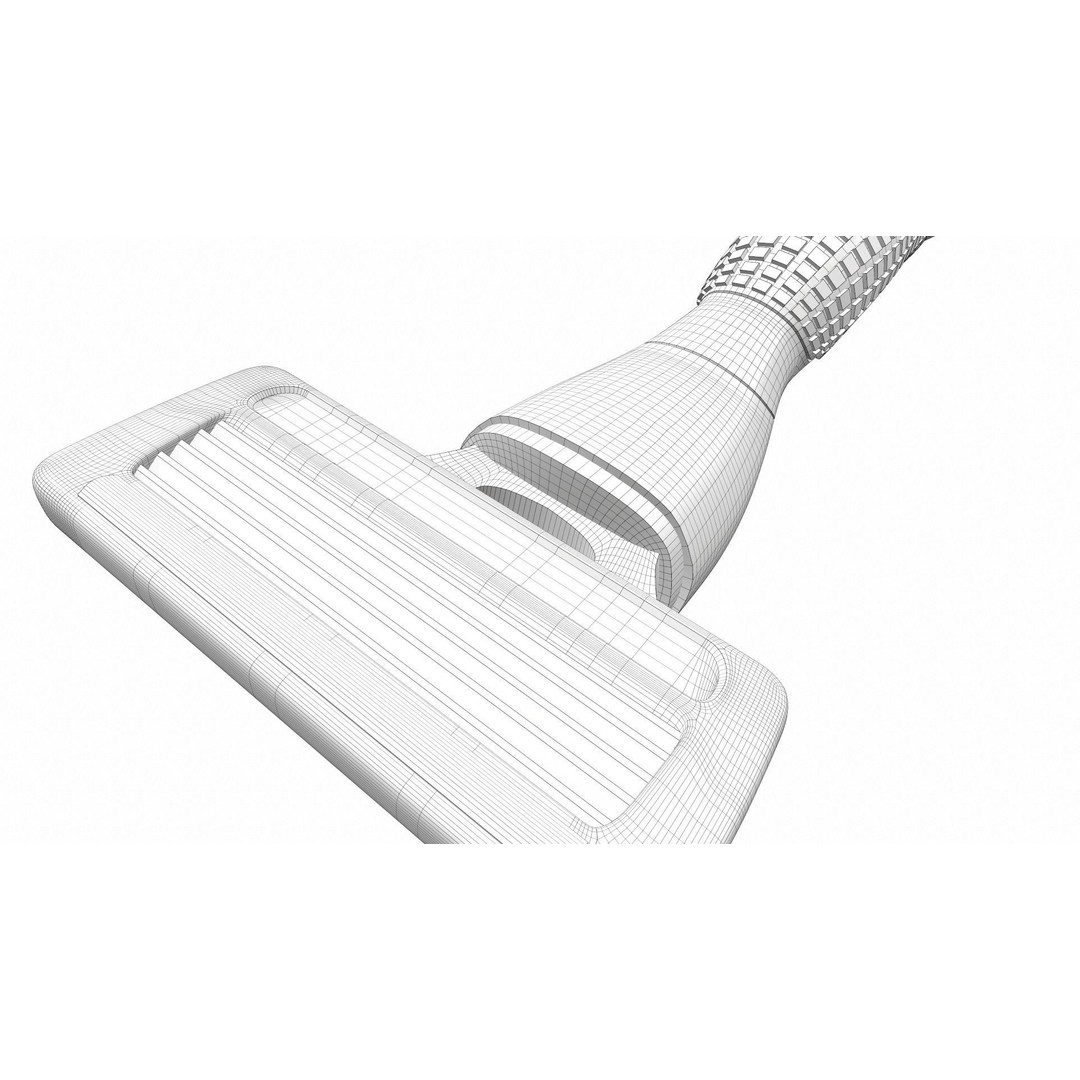 Man Razor 3D Model – PBR Household Tool, FBX, OBJ, Blender - View 17