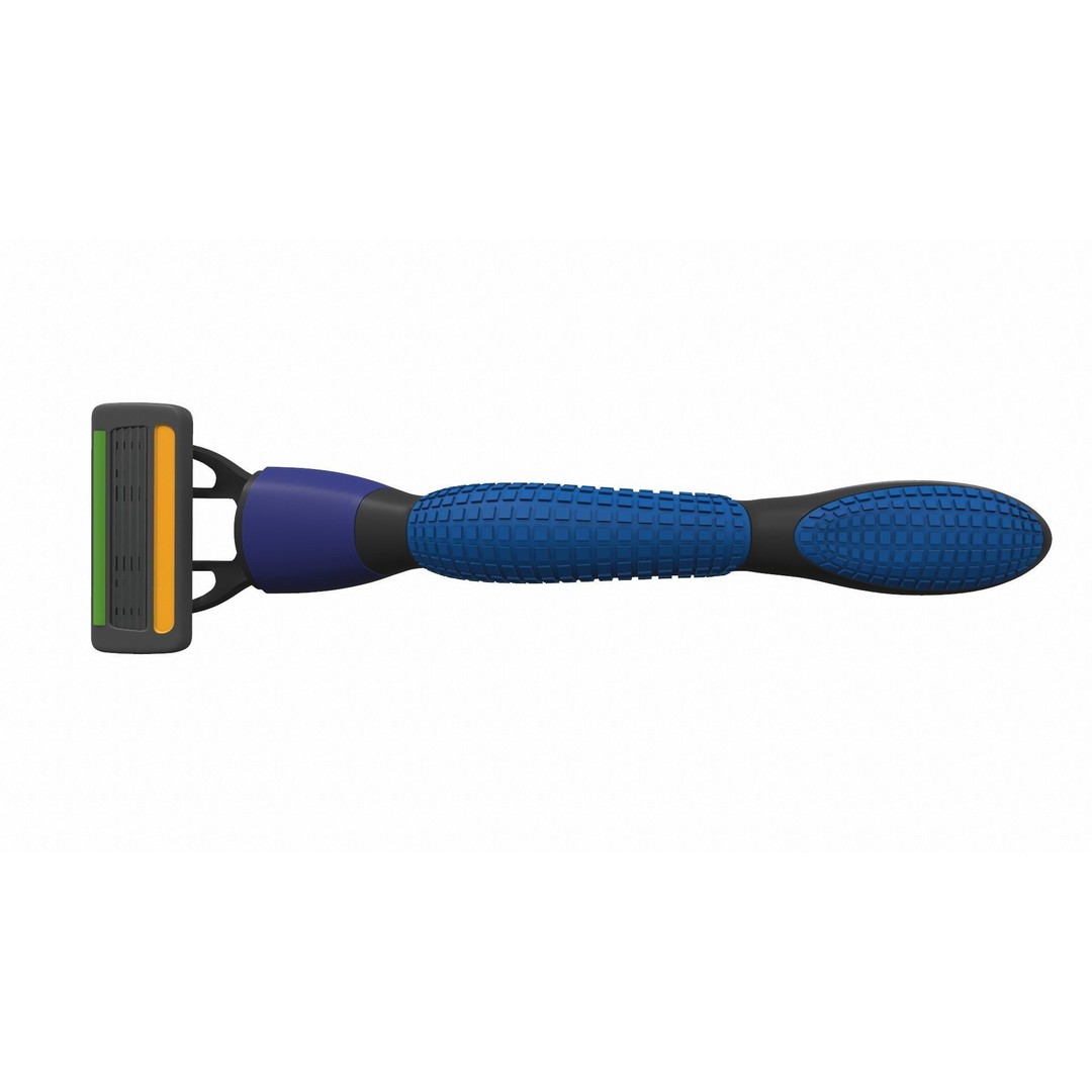 Man Razor 3D Model – PBR Household Tool, FBX, OBJ, Blender - View 3