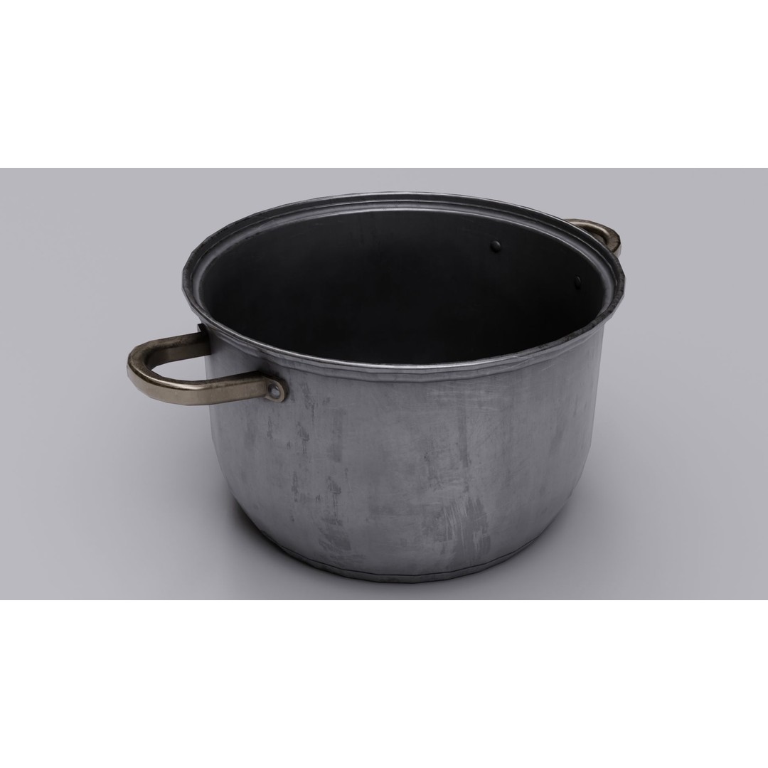 Cooking Appliances 3D Model – Low Poly Game-Ready Kitchenware, FBX - View 13