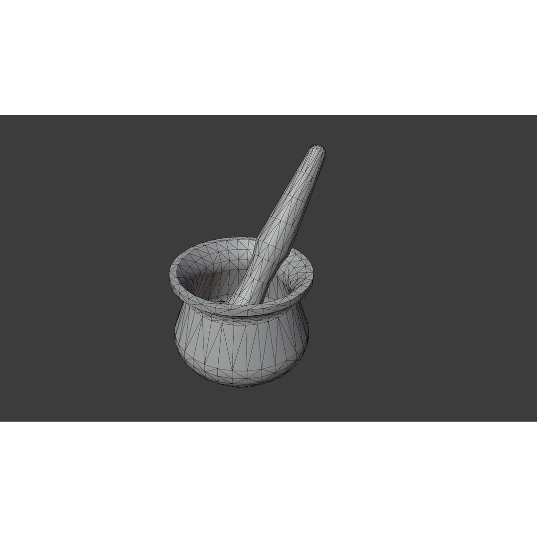 Cooking Appliances 3D Model – Low Poly Game-Ready Kitchenware, FBX - View 23