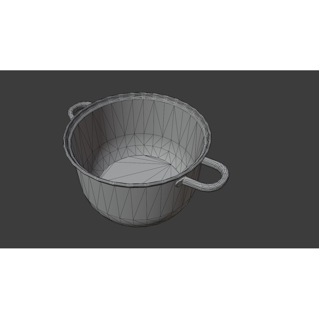 Cooking Appliances 3D Model – Low Poly Game-Ready Kitchenware, FBX - View 35