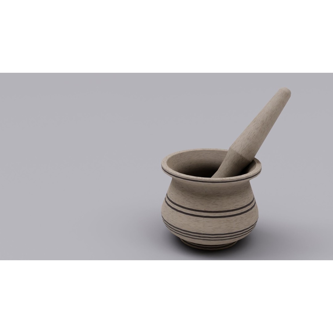 Cooking Appliances 3D Model – Low Poly Game-Ready Kitchenware, FBX - View 7