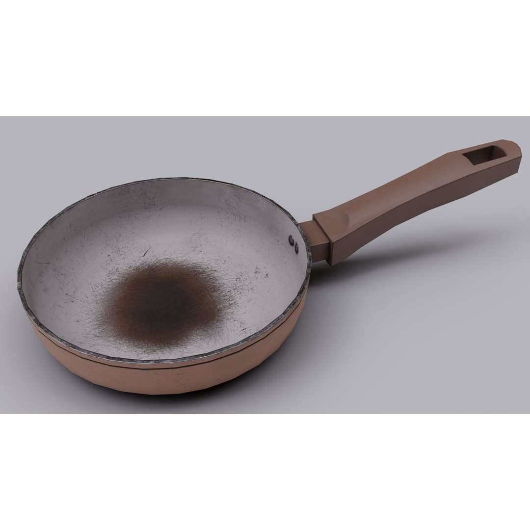 Cooking Appliances 3D Model – Low Poly Game-Ready Kitchenware, FBX - View 9