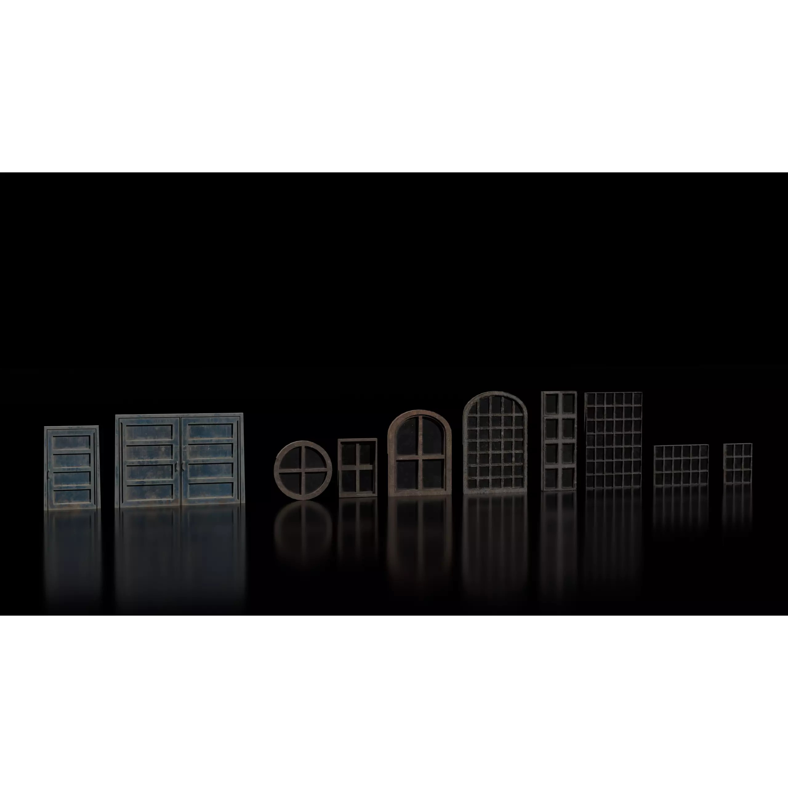 Foundry Industrial Asset Pack - Game-Ready 3D Model