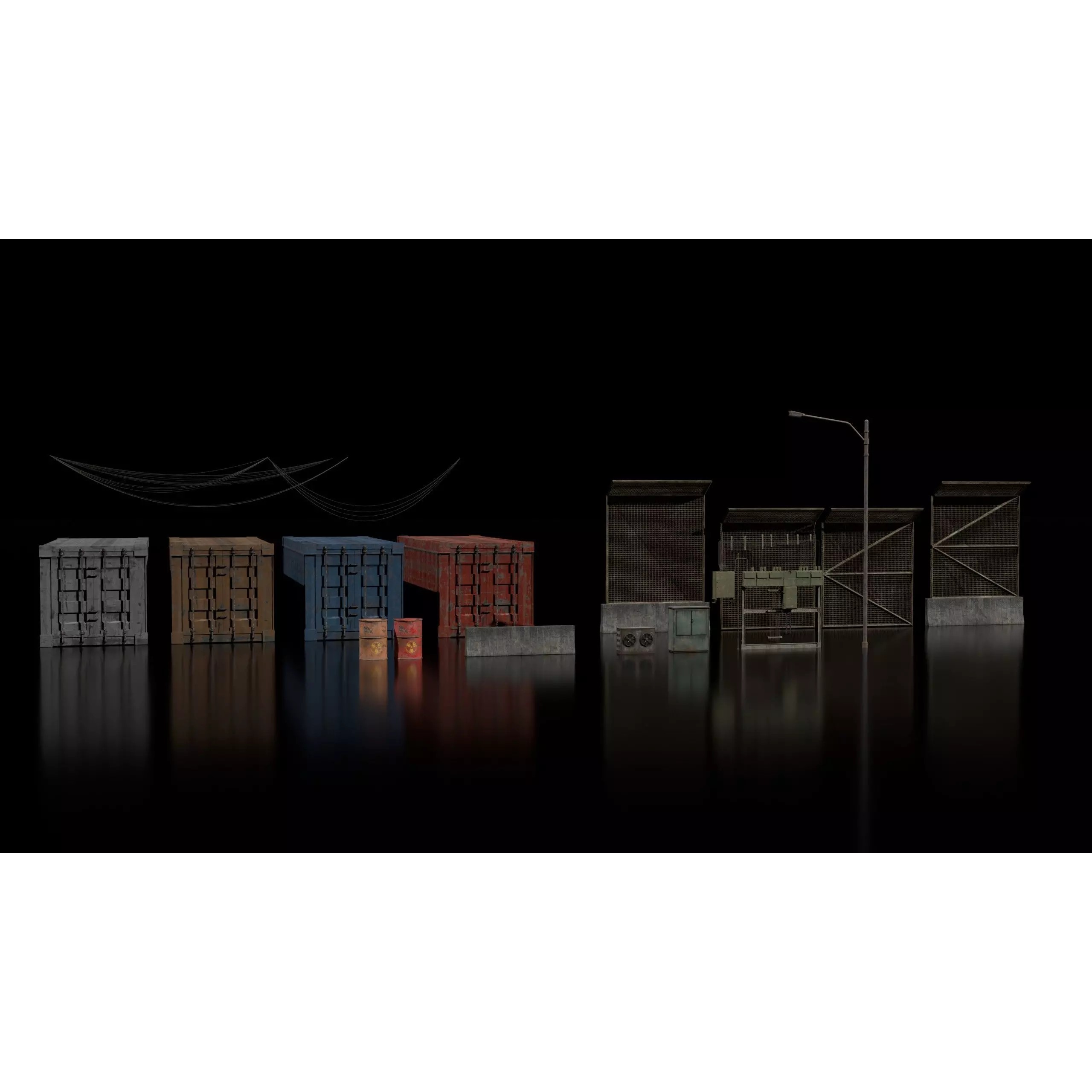 Foundry Industrial Asset Pack - Game-Ready 3D Model - View 15