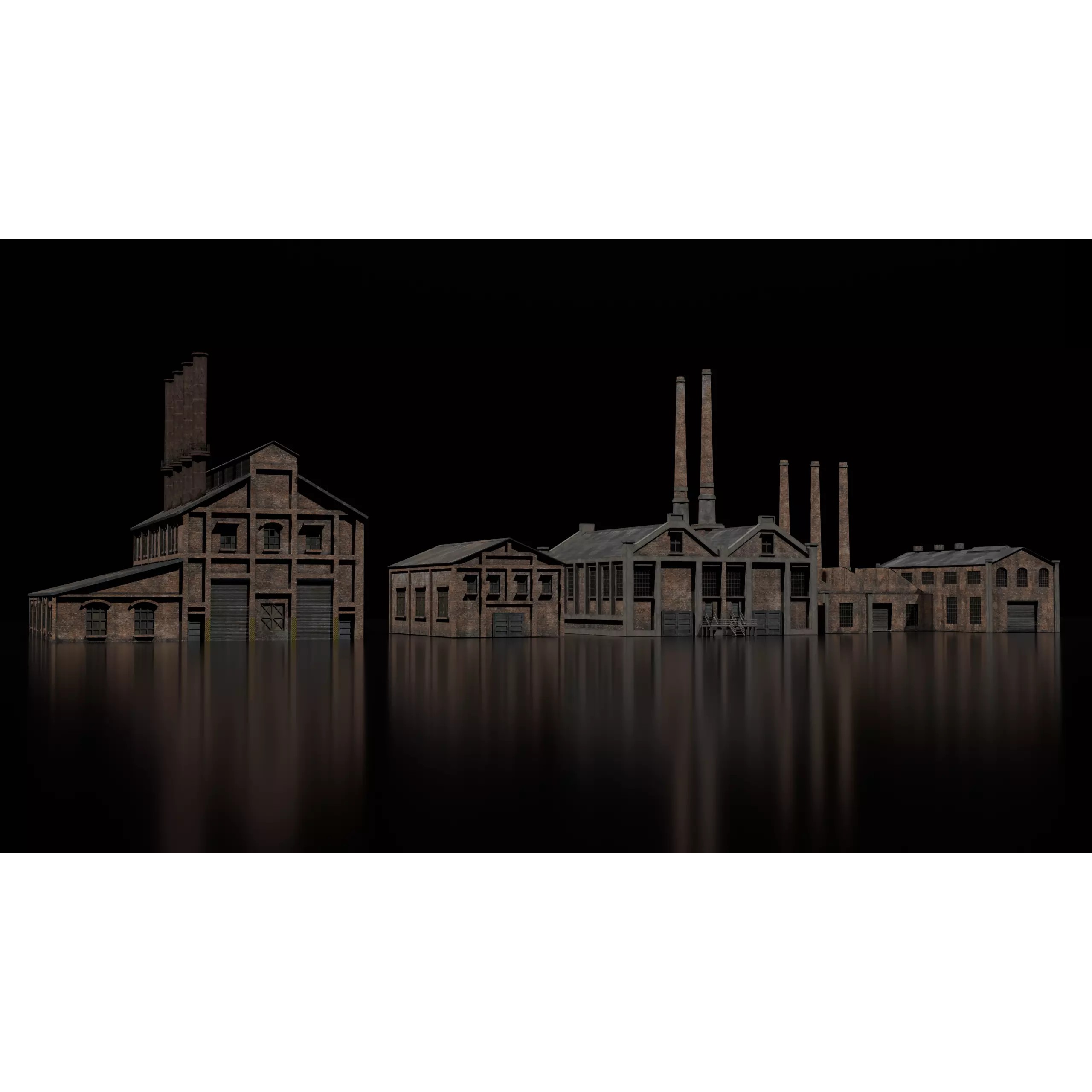 Foundry Industrial Asset Pack - Game-Ready 3D Model - View 7