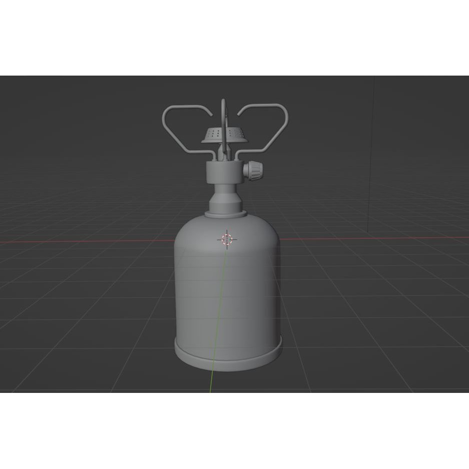Stove Cylinder 3D Model – PBR Game-Ready Asset, FBX, OBJ, Blender - View 12