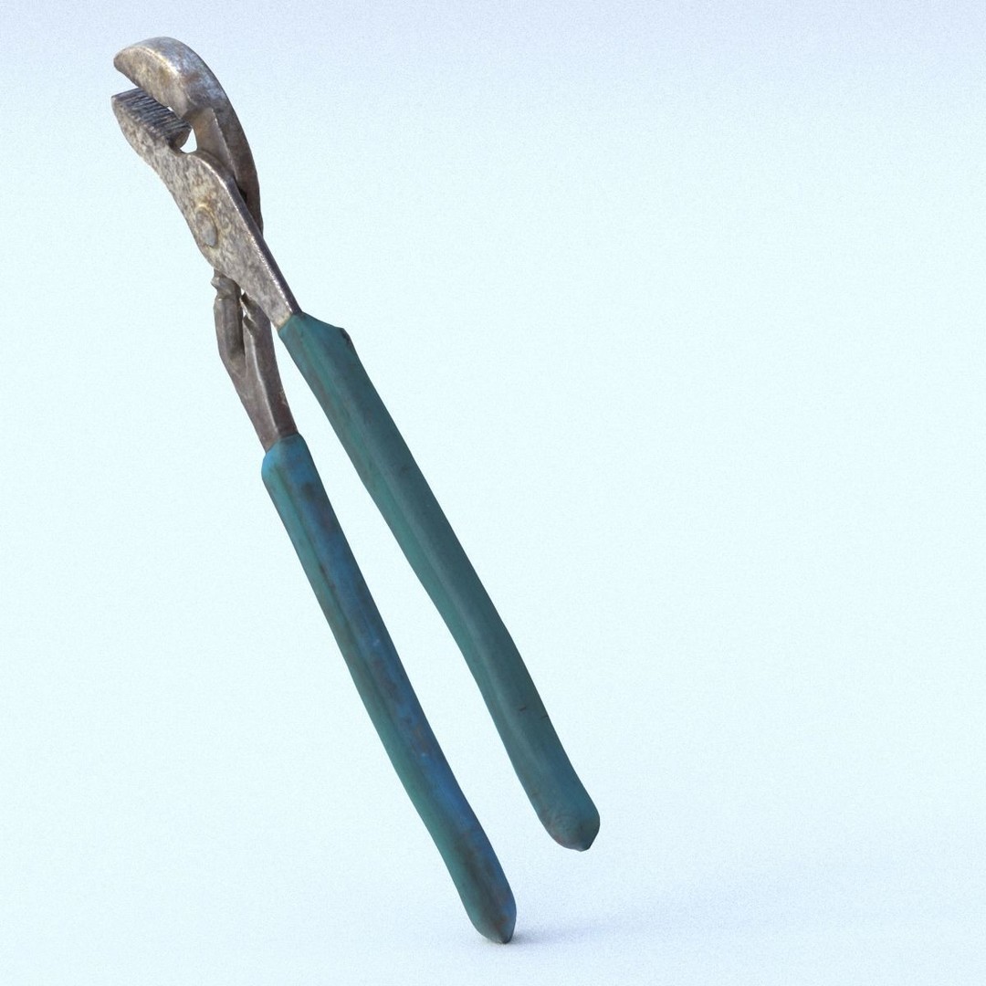 Wrench 3D Model – Middle Poly PBR Asset, FBX Format - View 13