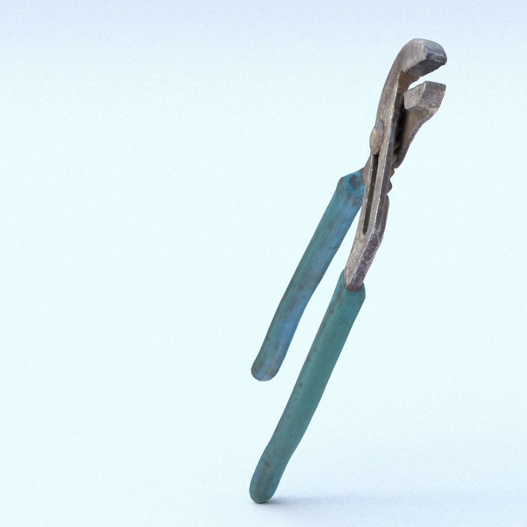 Wrench 3D Model – Middle Poly PBR Asset, FBX Format - View 6