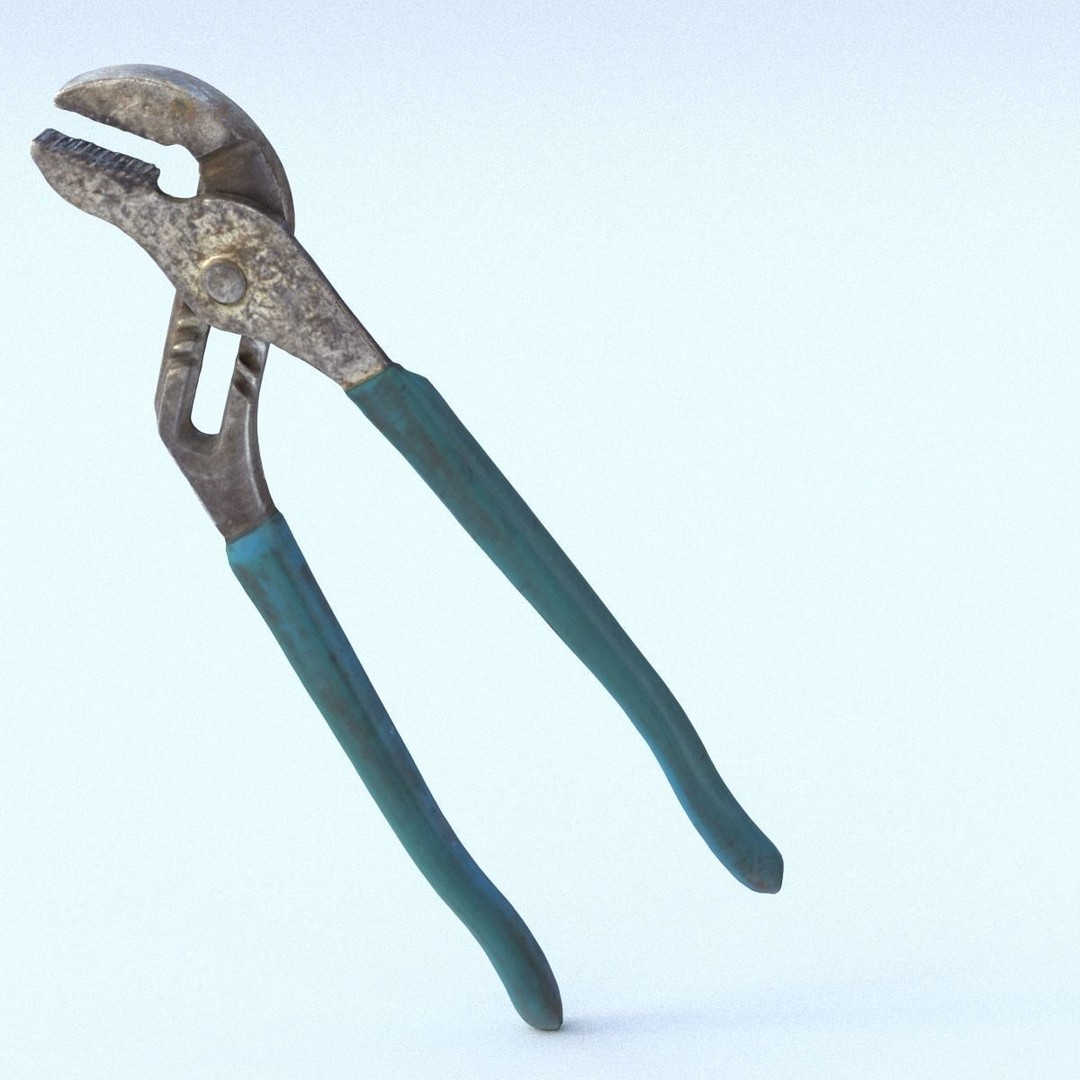 Wrench 3D Model – Middle Poly PBR Asset, FBX Format - View 7