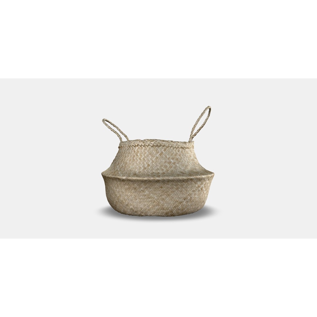 FLADIS Bin 3D Model – Low Poly Kitchenware with PBR Textures