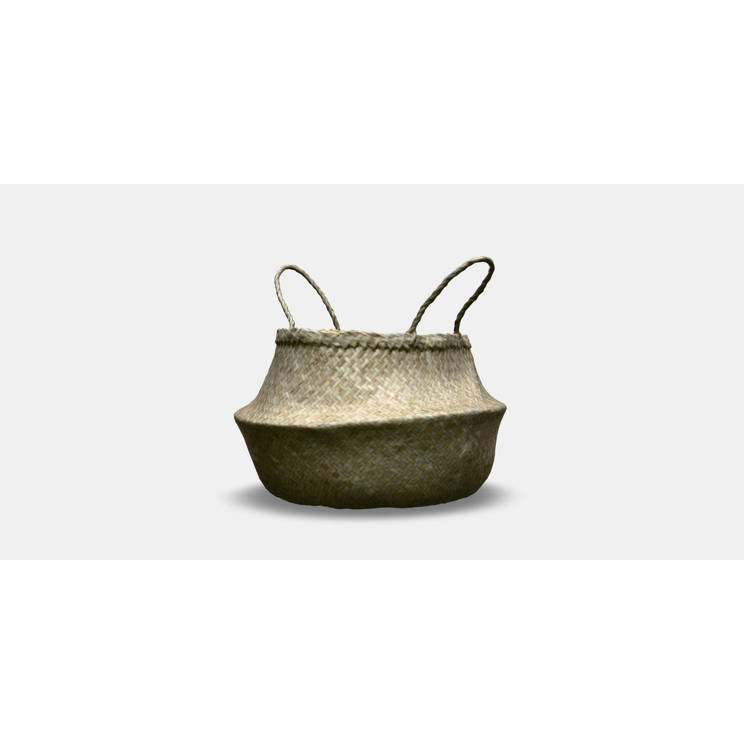 FLADIS Bin 3D Model – Low Poly Kitchenware with PBR Textures - View 10
