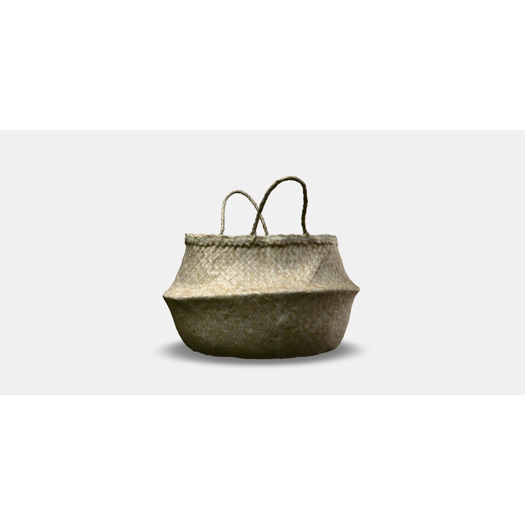 FLADIS Bin 3D Model – Low Poly Kitchenware with PBR Textures - View 12