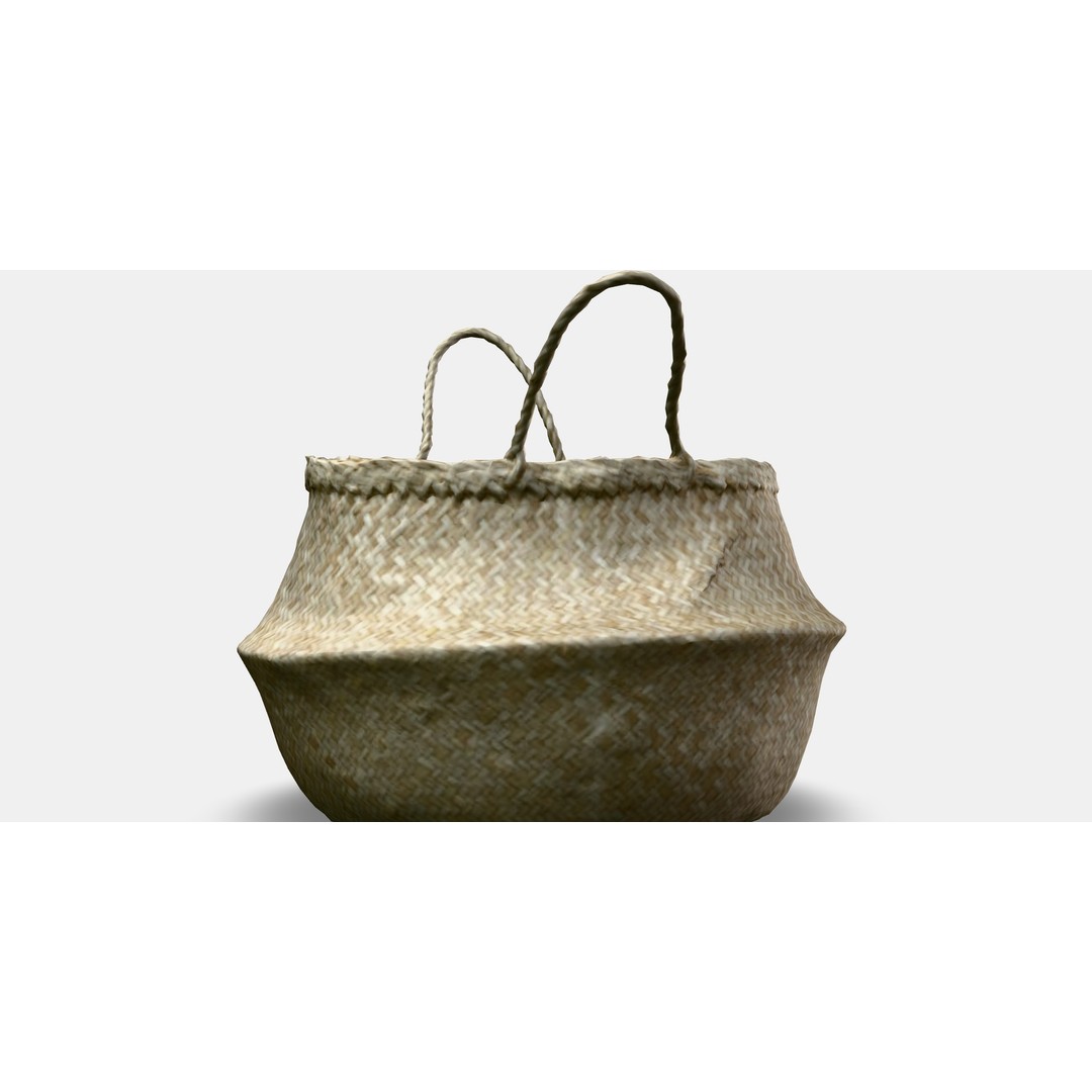 FLADIS Bin 3D Model – Low Poly Kitchenware with PBR Textures - View 14