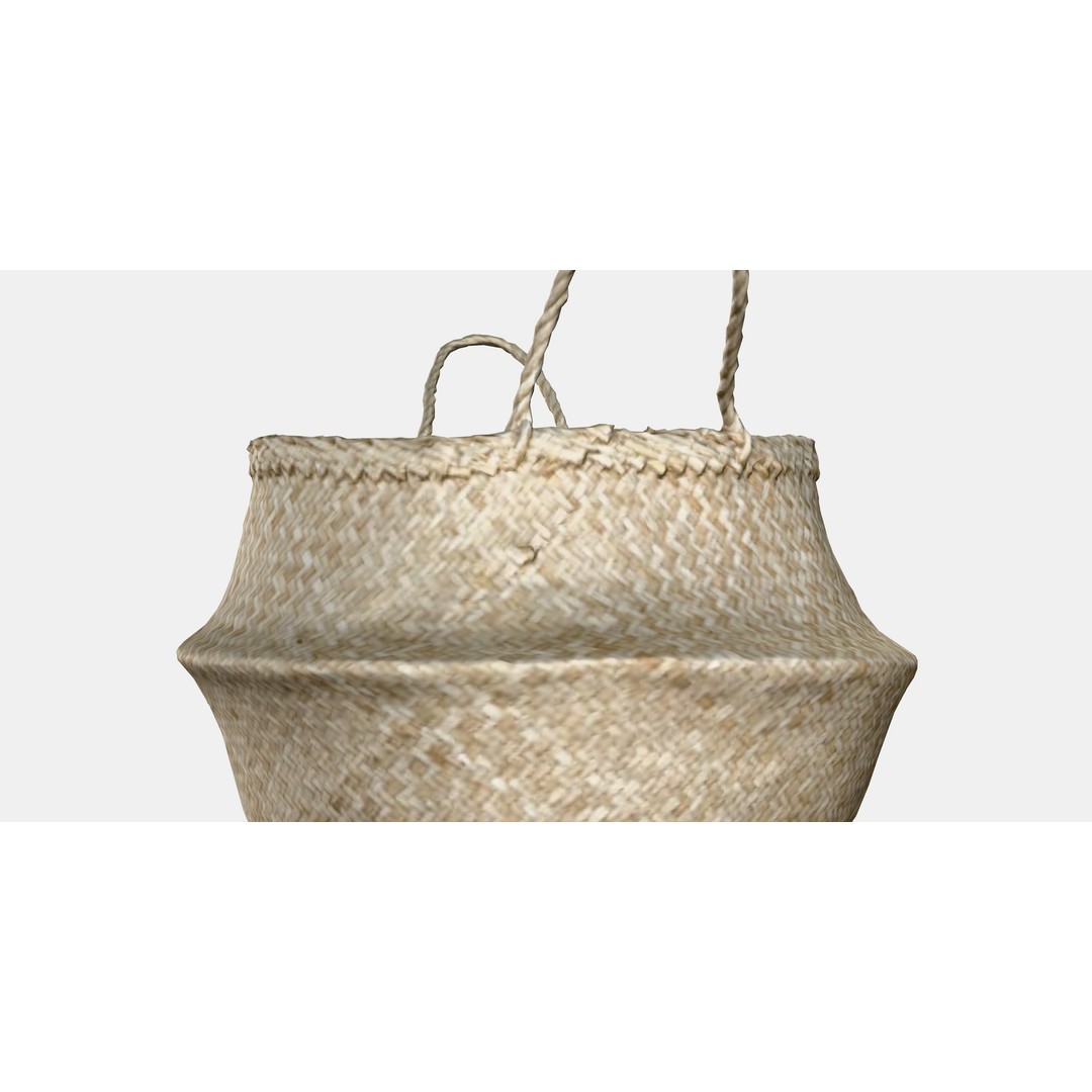 FLADIS Bin 3D Model – Low Poly Kitchenware with PBR Textures - View 7