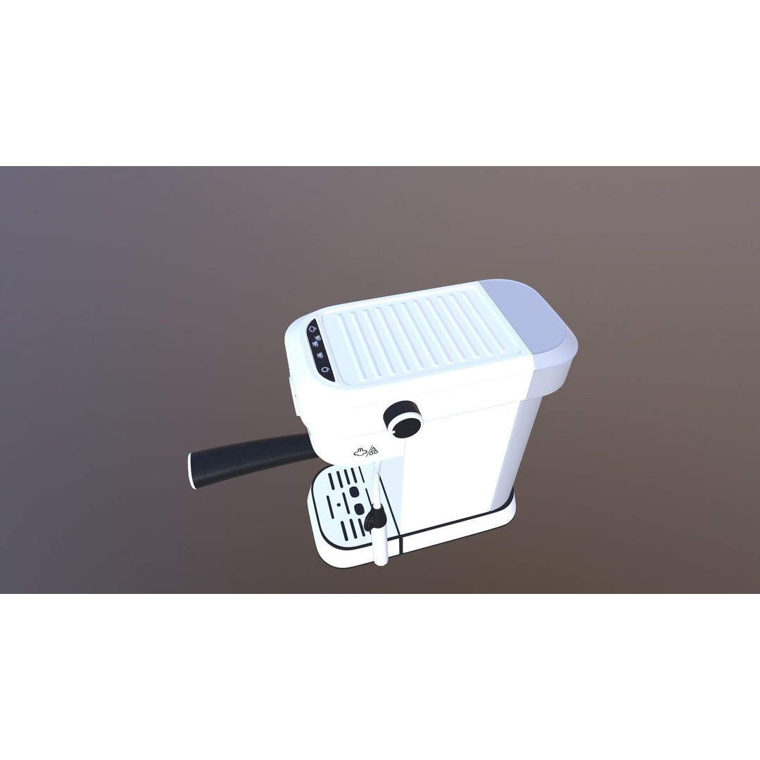 SEVERIN Coffee Machine 3D Model – Game Ready PBR Asset, FBX, OBJ - View 17