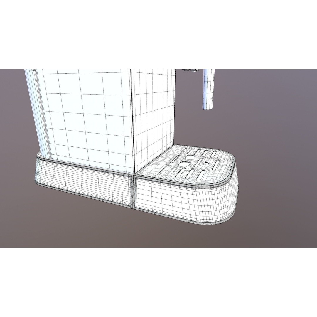 SEVERIN Coffee Machine 3D Model – Game Ready PBR Asset, FBX, OBJ - View 21