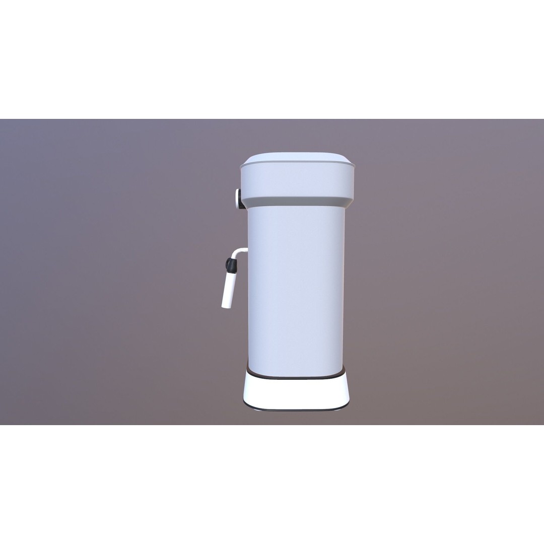SEVERIN Coffee Machine 3D Model – Game Ready PBR Asset, FBX, OBJ - View 8