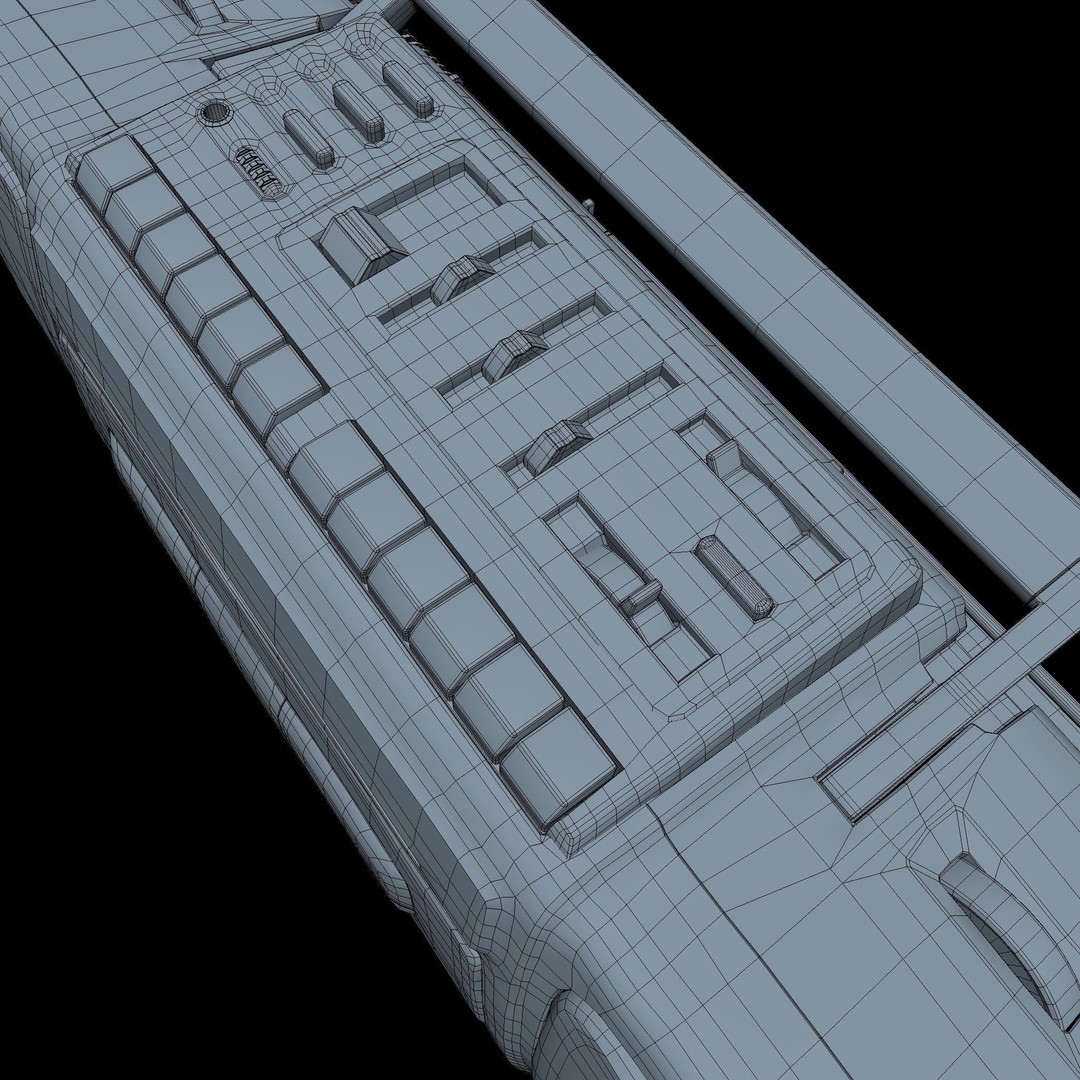 Music System 3D Model – Middle Poly PBR Scanned Asset, FBX - View 10