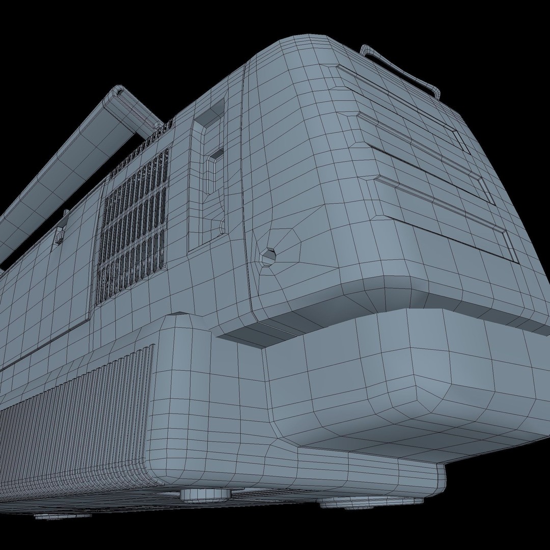 Music System 3D Model – Middle Poly PBR Scanned Asset, FBX - View 11