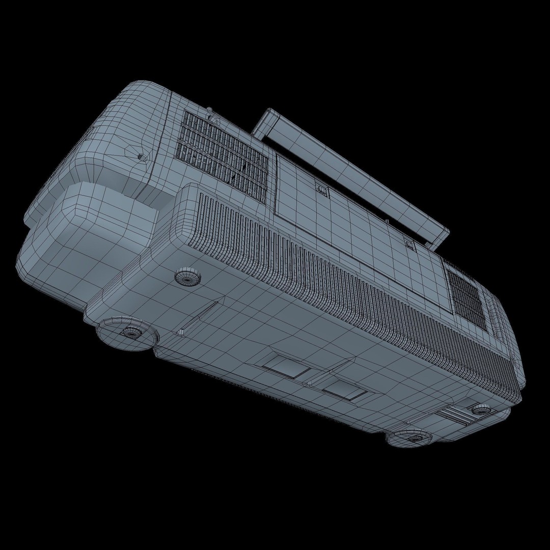 Music System 3D Model – Middle Poly PBR Scanned Asset, FBX - View 9