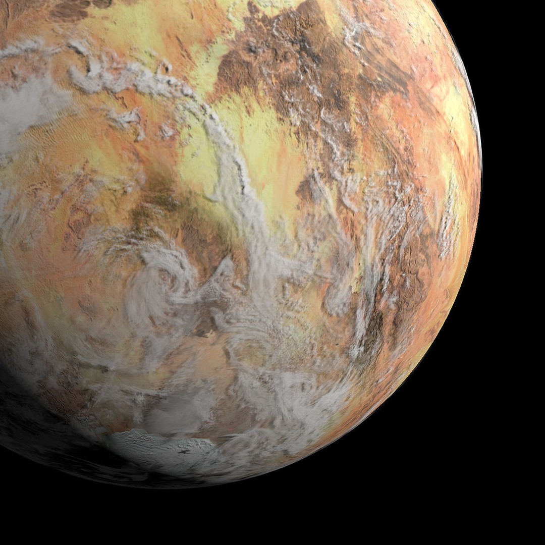 Desert Planet 3D Model – Low Poly Alien Terrain, FBX, OBJ - View 9