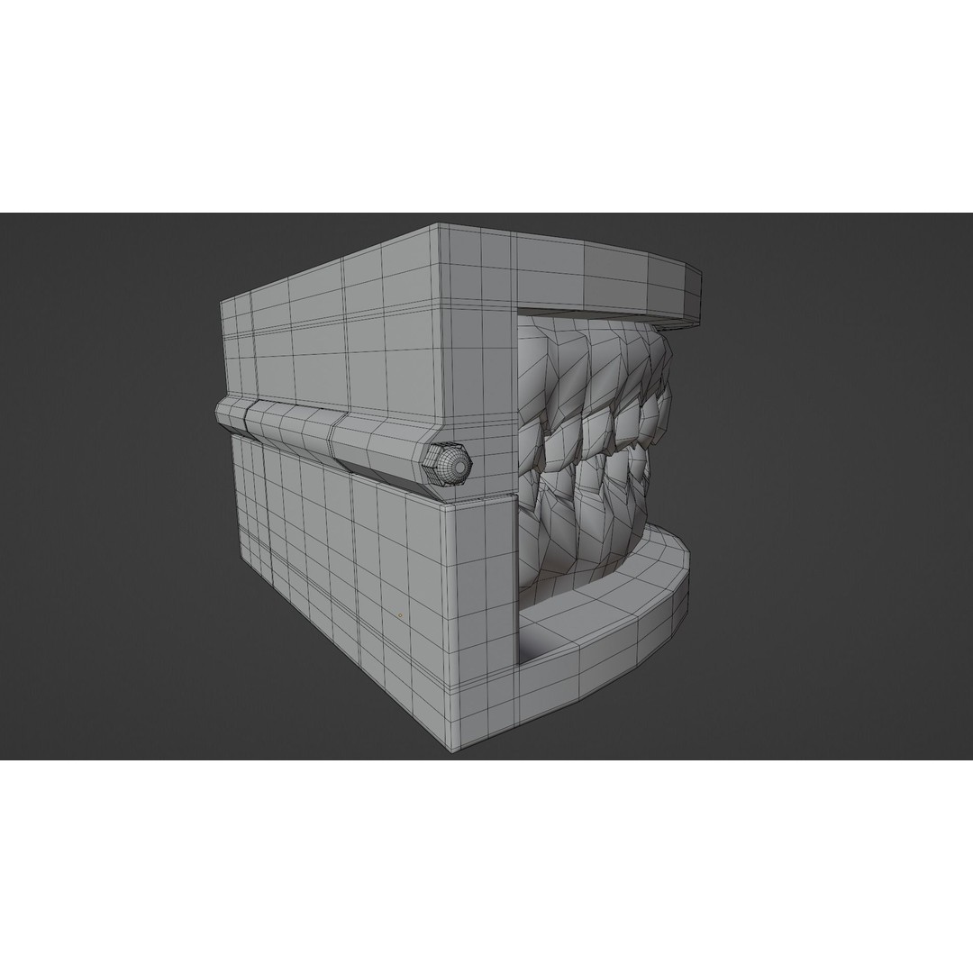 Dental Typodont Teeth 3D Model – Realistic Dental Asset, FBX, OBJ - View 17