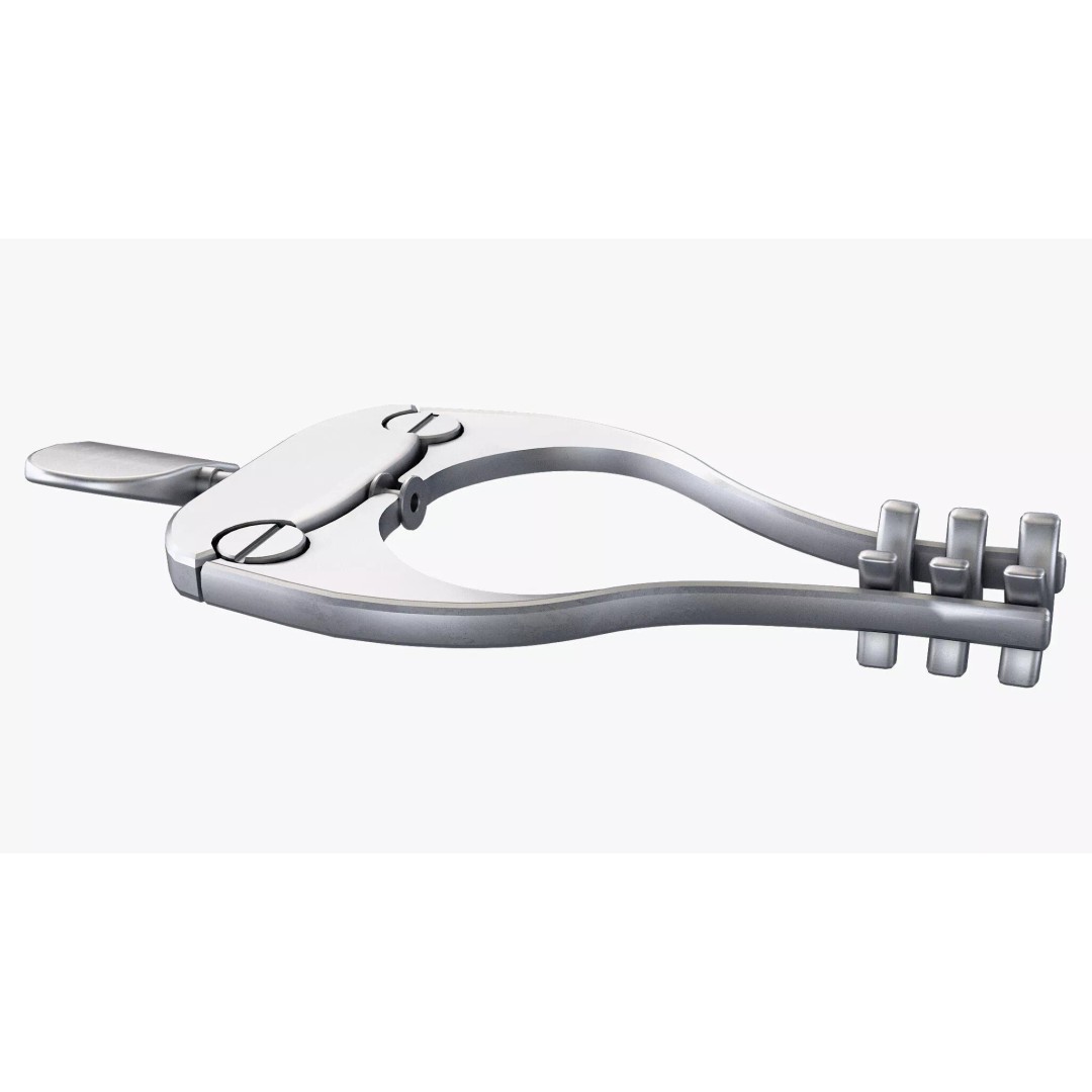 Antique Skull Spreader M1 3D Model – Vintage Medical Tool, FBX, OBJ, STL - View 5