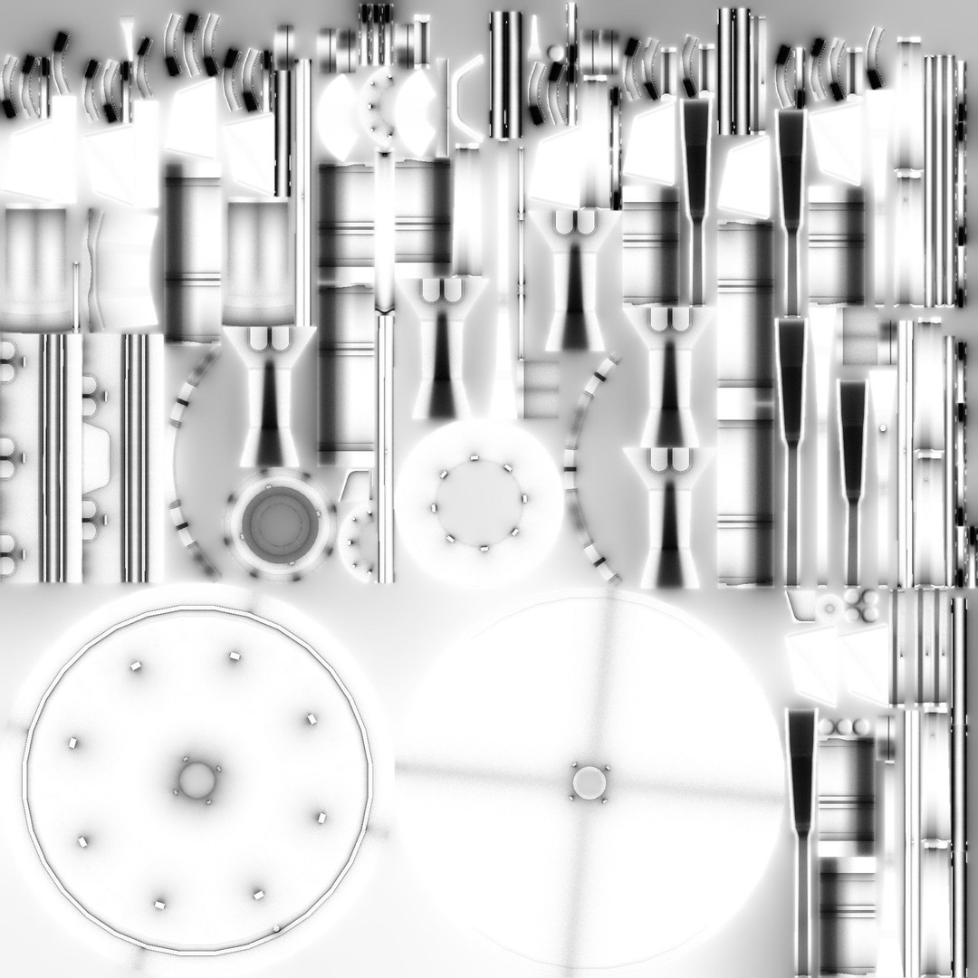 SciFi Facility C07 3D Model – Low Poly Sci-Fi Exterior, FBX - View 21