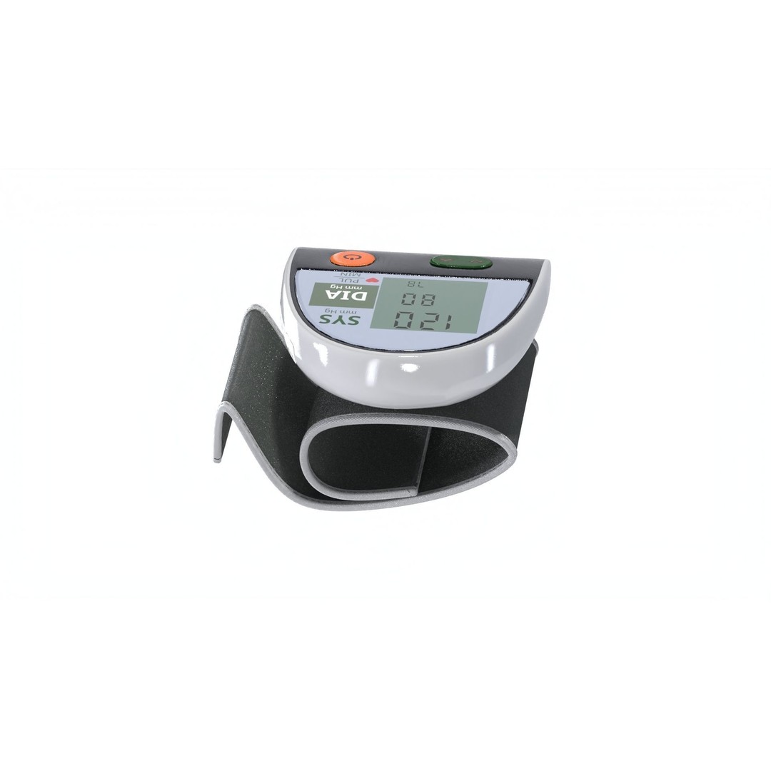 Digital Blood Pressure Monitor 3D Model – Low Poly Medical Asset, FBX - View 27