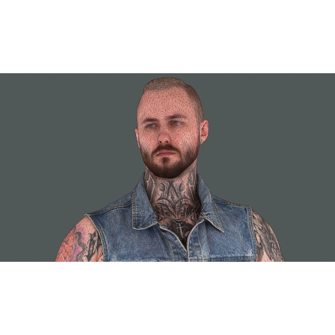 Casual Male Character 3D Model – Photorealistic Game-Ready Asset, FBX - View 10