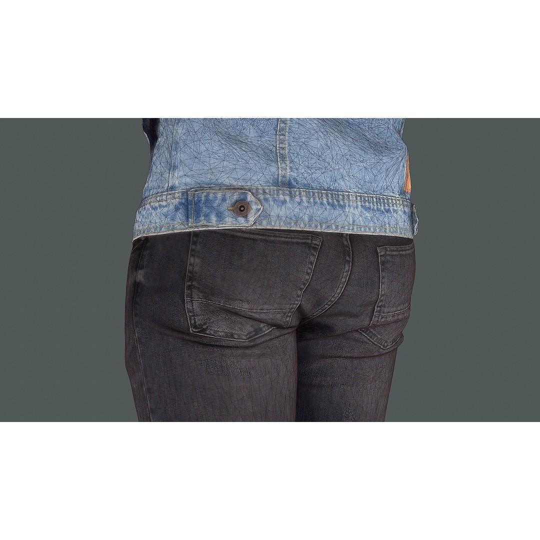 Casual Male Character 3D Model – Photorealistic Game-Ready Asset, FBX - View 14