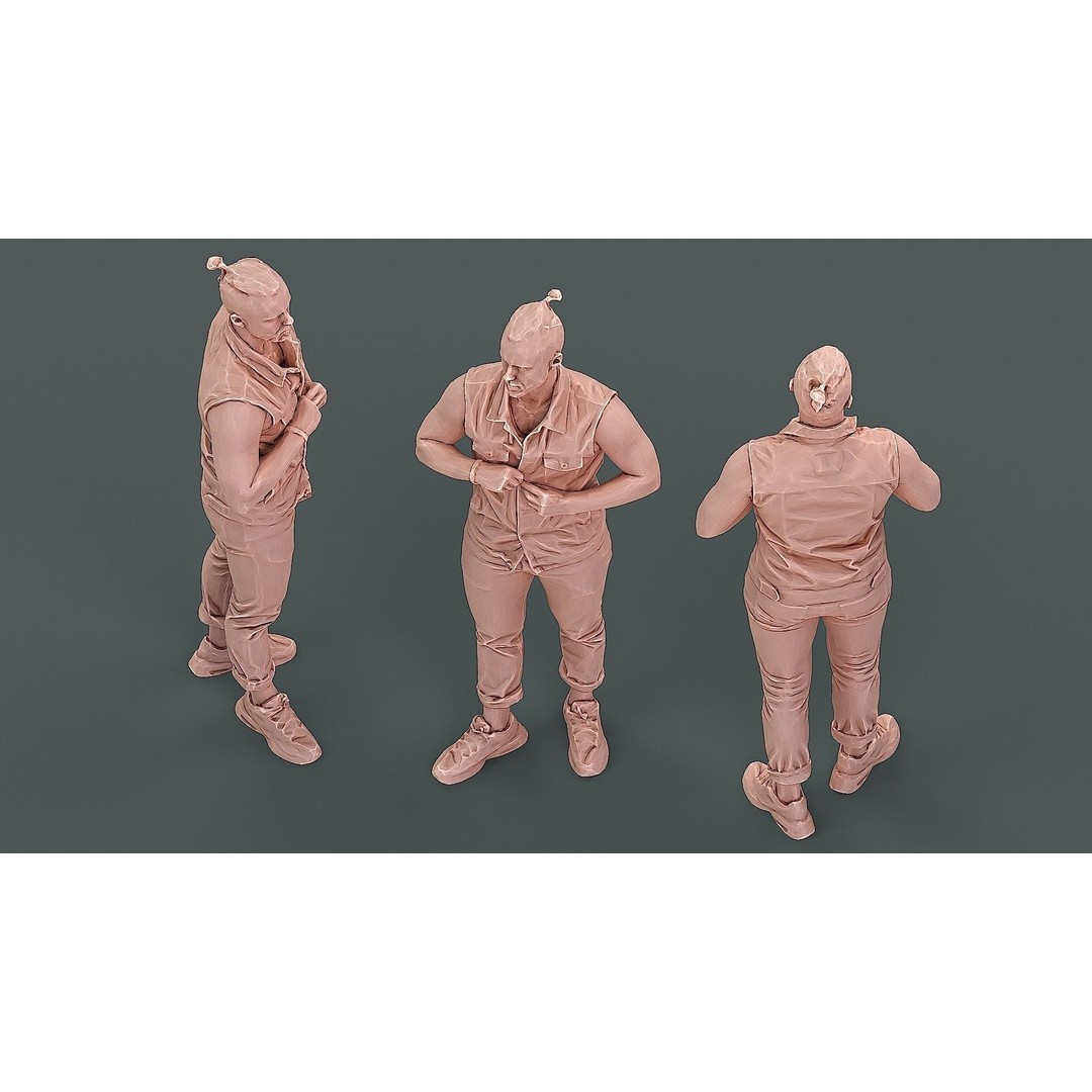 Casual Male Character 3D Model – Photorealistic Game-Ready Asset, FBX - View 8