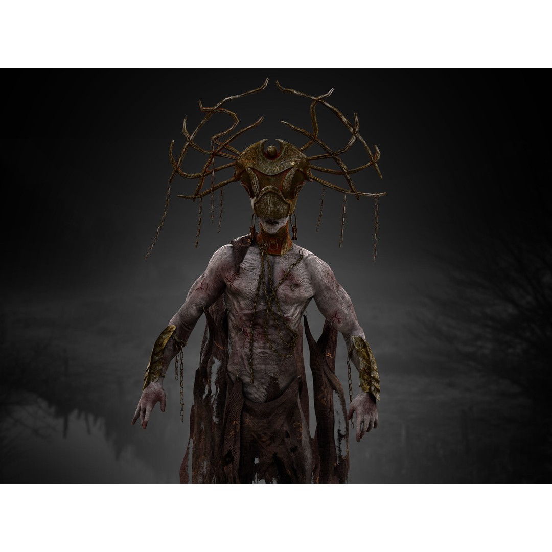 Demon Mammon 3D Model – Low Poly Character, Rigged, PBR Textures - View 3