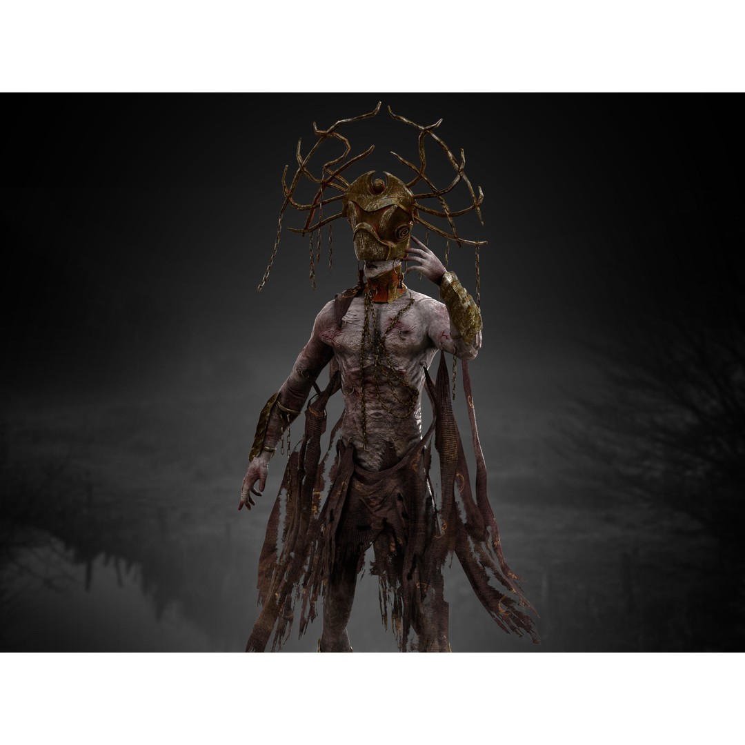 Demon Mammon 3D Model – Low Poly Character, Rigged, PBR Textures - View 6