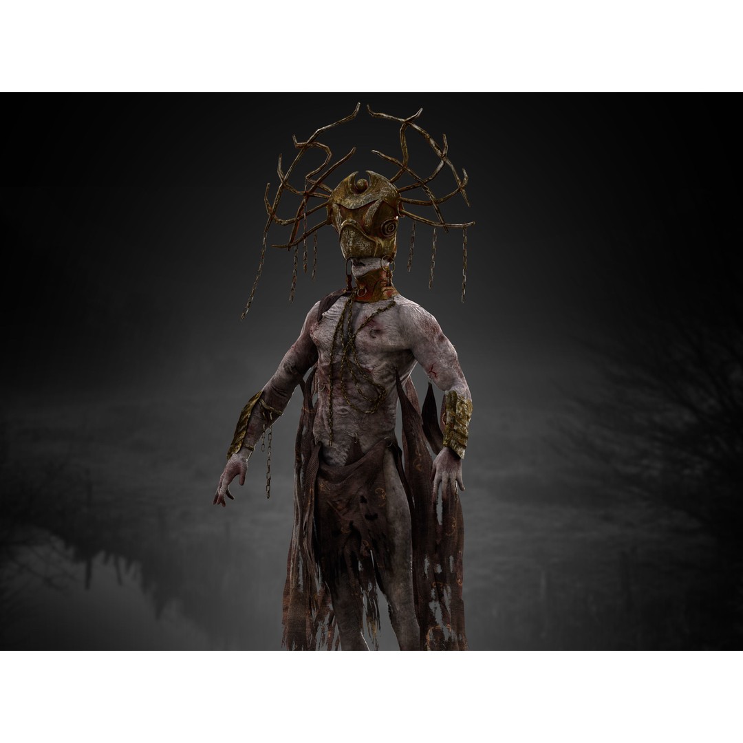 Demon Mammon 3D Model – Low Poly Character, Rigged, PBR Textures - View 8