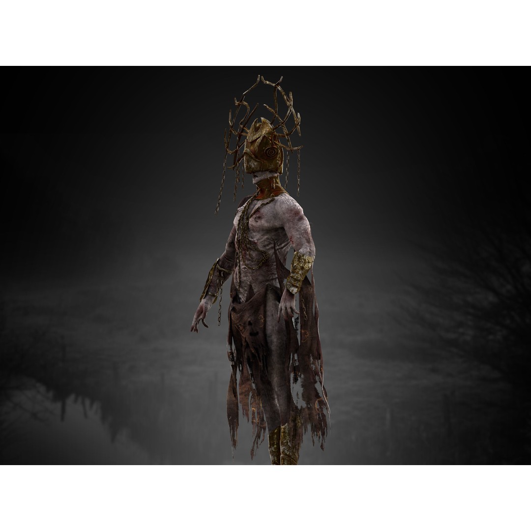 Demon Mammon 3D Model – Low Poly Character, Rigged, PBR Textures - View 9
