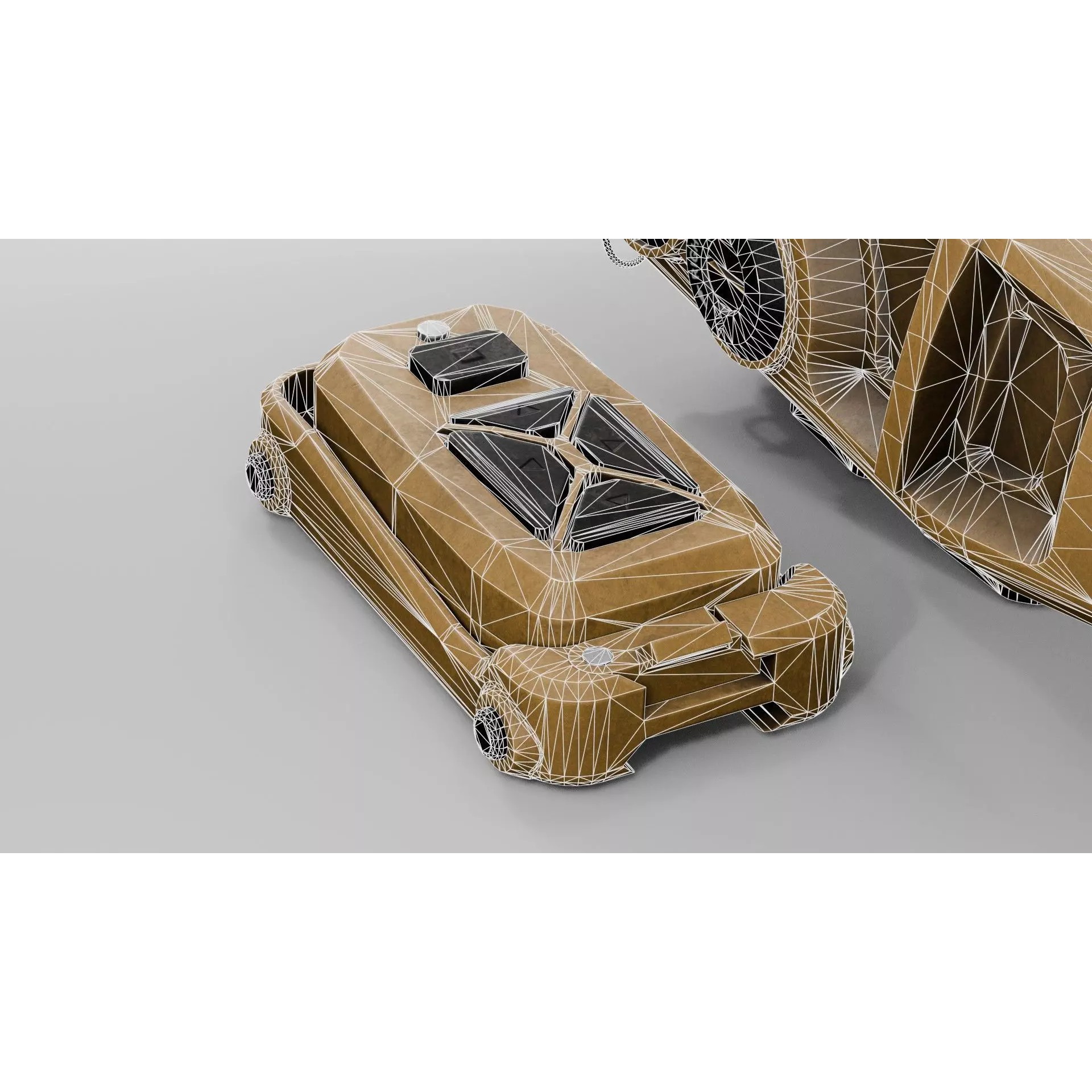 Rangefinder Vortex Impact 4000 Rail - Low-Poly Game-Ready 3D Model