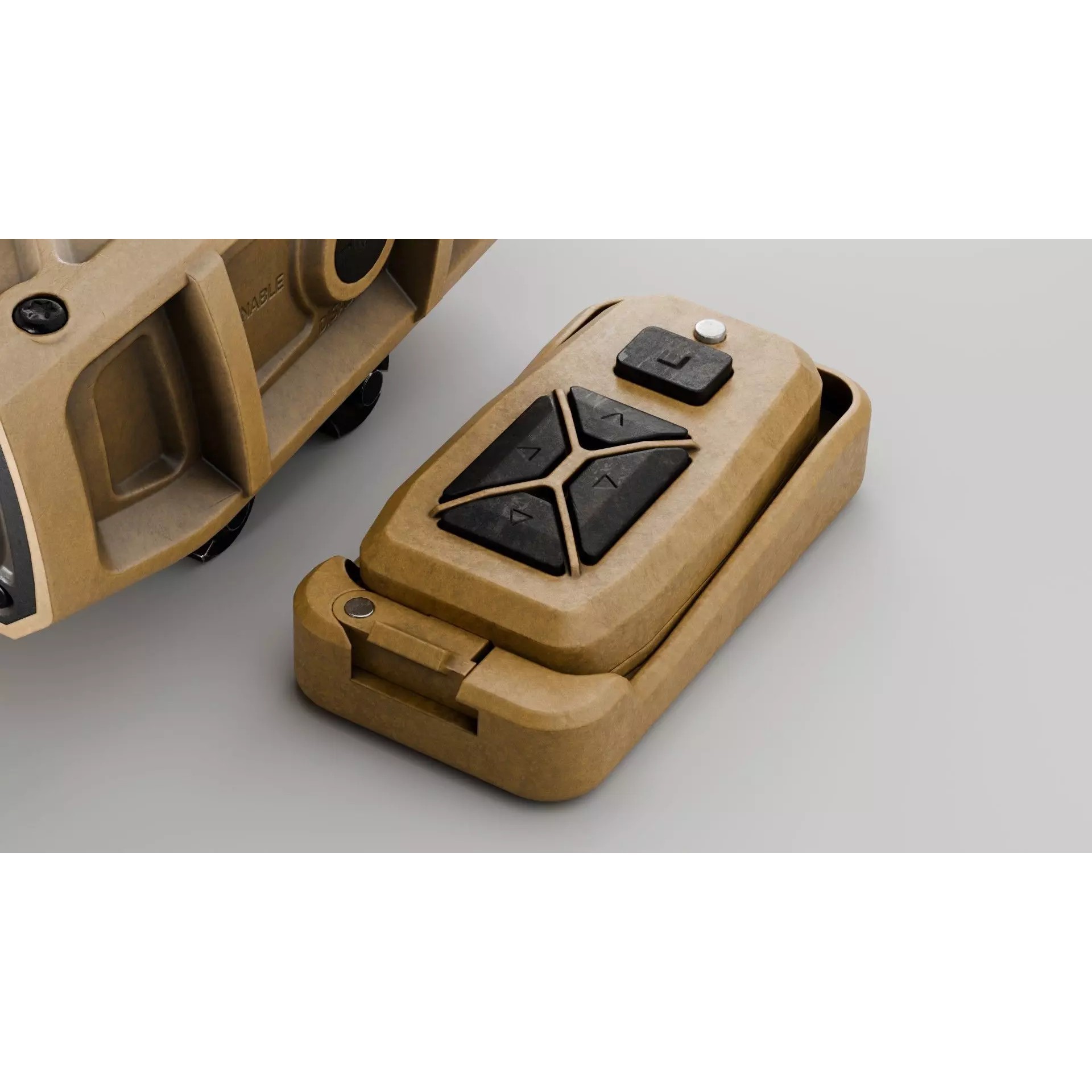 Rangefinder Vortex Impact 4000 Rail - Low-Poly Game-Ready 3D Model - View 11
