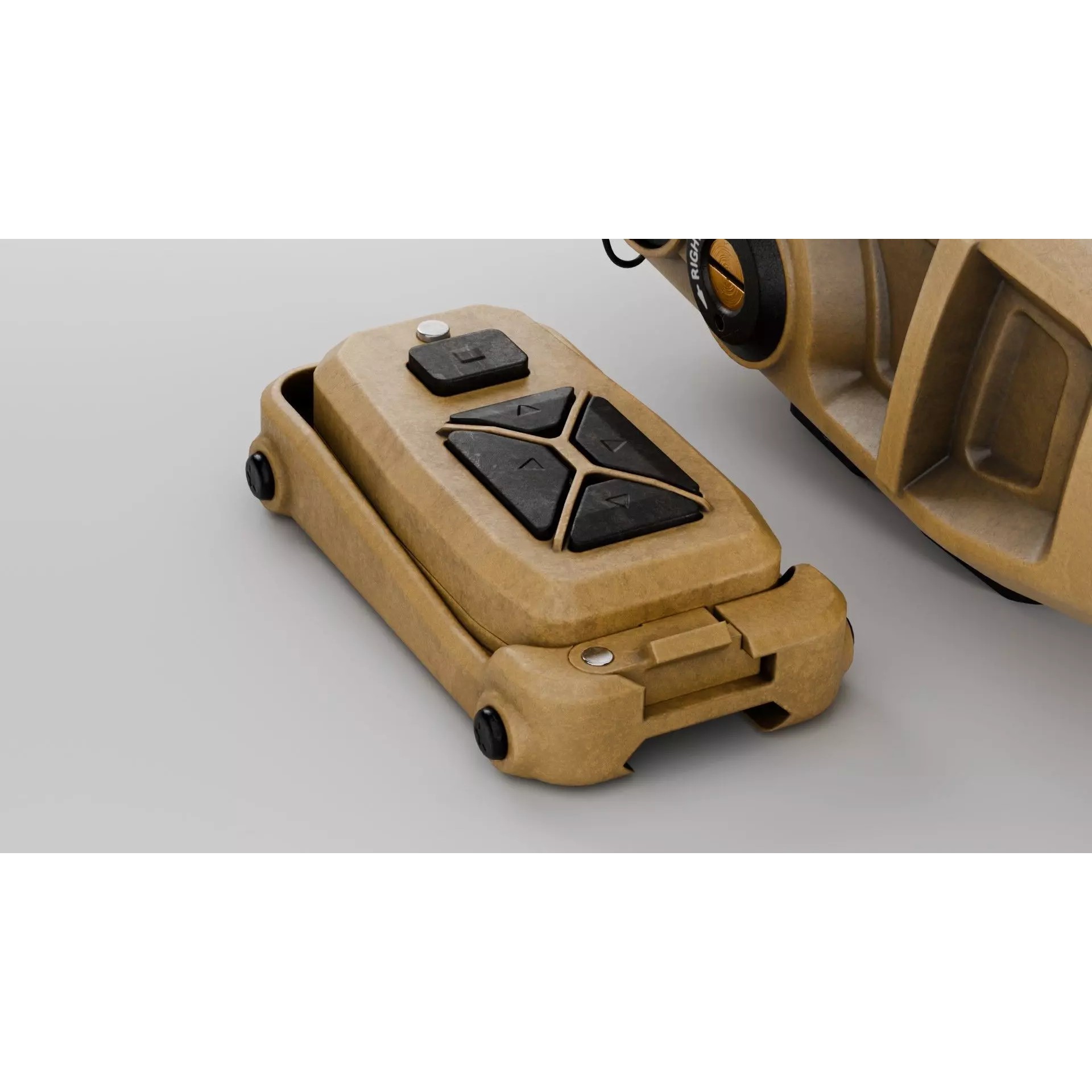 Rangefinder Vortex Impact 4000 Rail - Low-Poly Game-Ready 3D Model - View 12