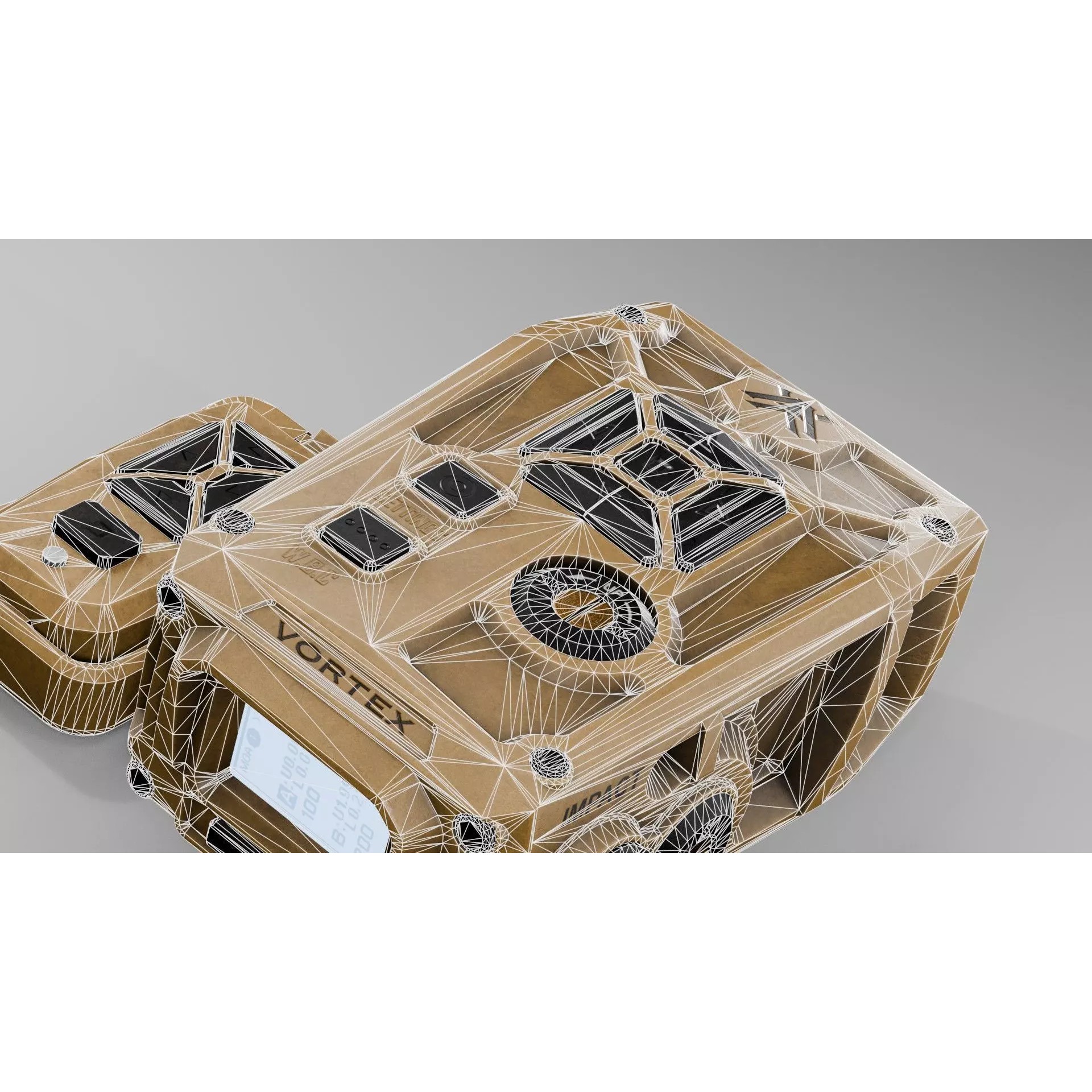 Rangefinder Vortex Impact 4000 Rail - Low-Poly Game-Ready 3D Model - View 18