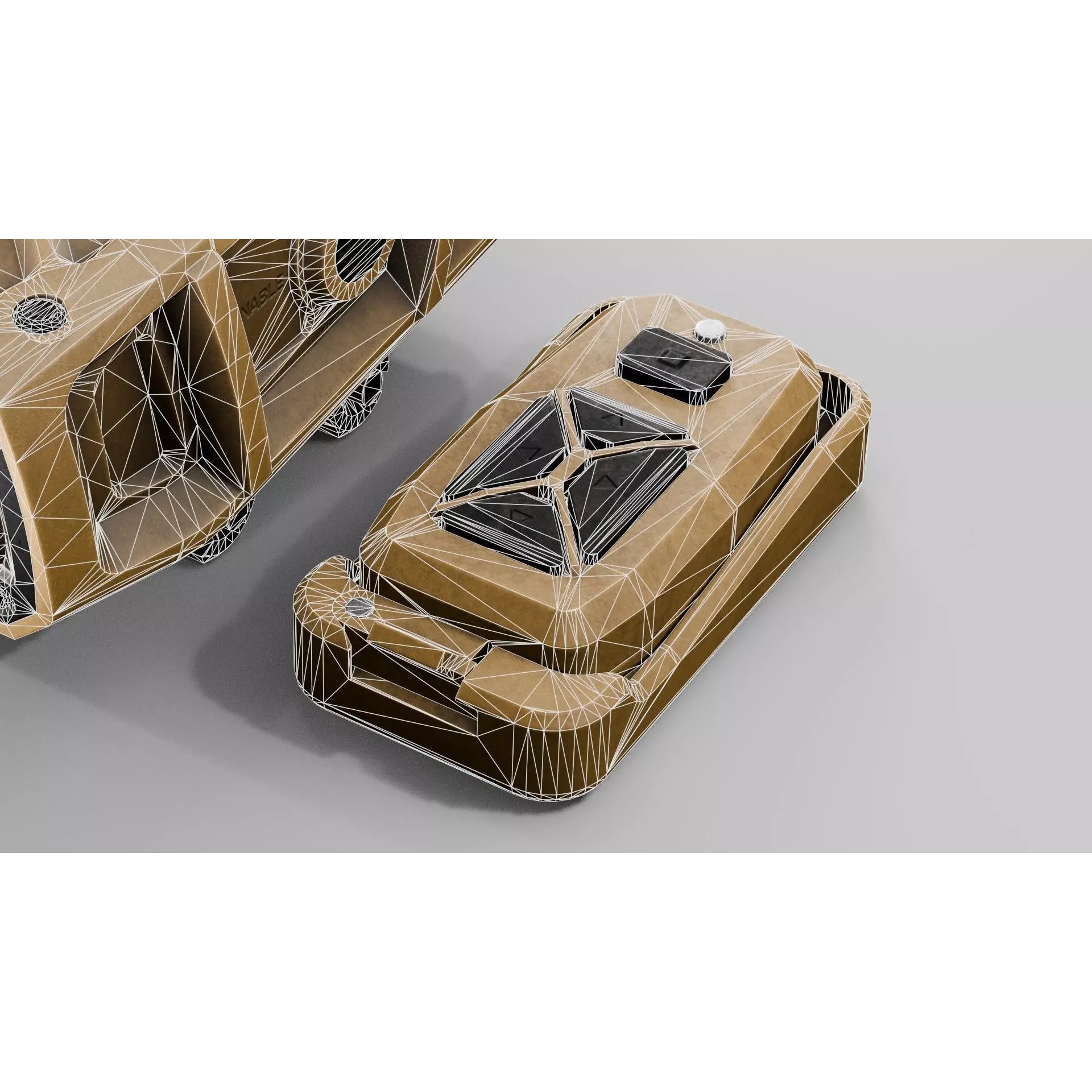 Rangefinder Vortex Impact 4000 Rail - Low-Poly Game-Ready 3D Model - View 22