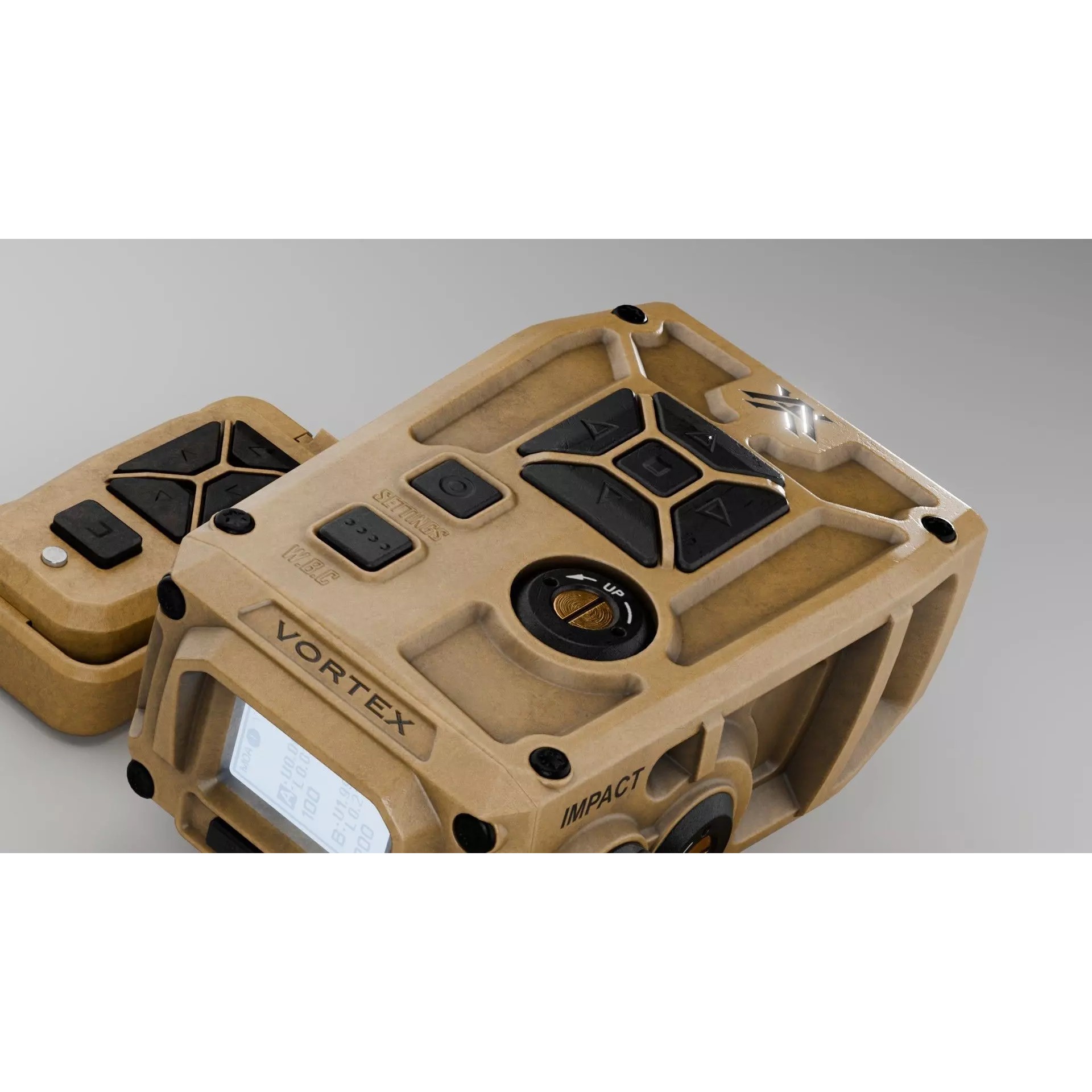 Rangefinder Vortex Impact 4000 Rail - Low-Poly Game-Ready 3D Model - View 7