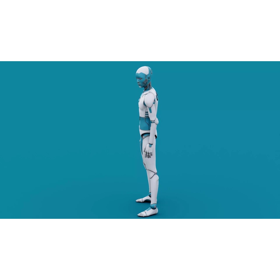i-HOMO 07 3D Model – Rigged Sci-Fi Character for Unity & Unreal Engine - View 19